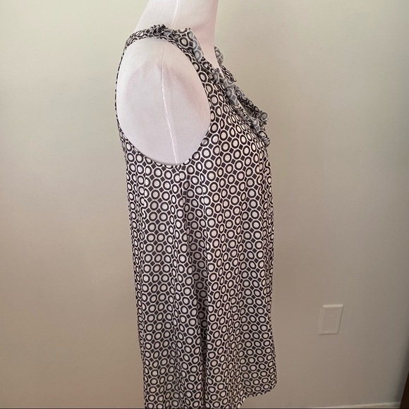 Piper & Sparrow V Neck Ruffle Tank Top - Picture 3 of 5